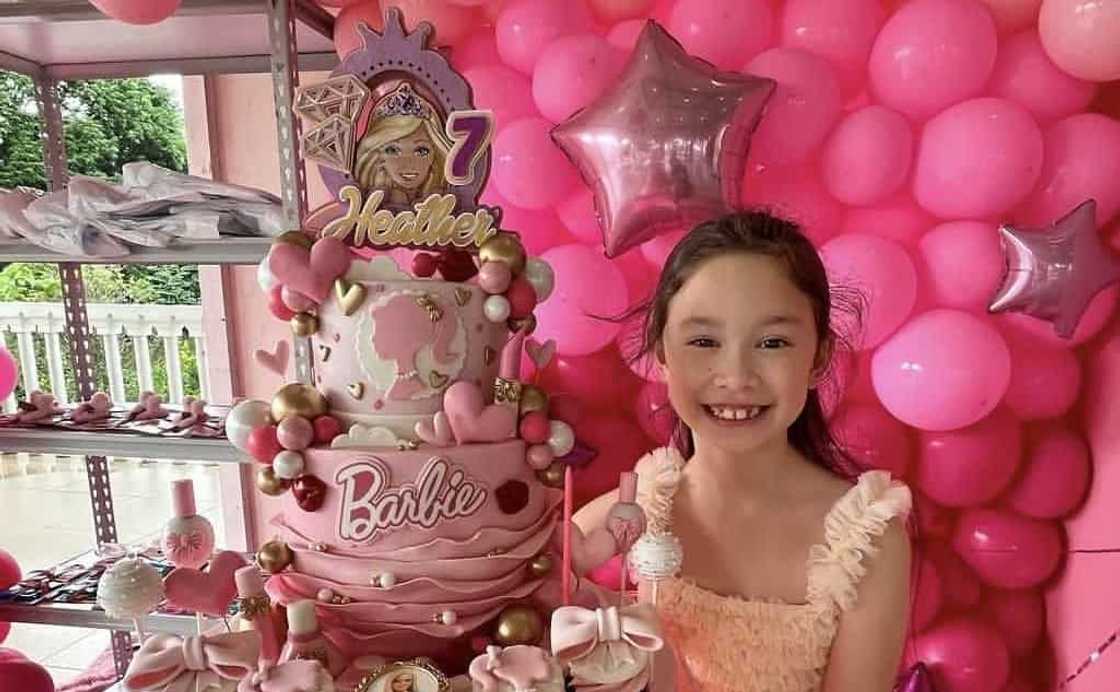 Nadine Samonte, ipinasilip ang 7th birthday party ng anak niyang si Heather Nadine Samonte, ipinasilip ang 7th birthday party ng anak niyang si Heather