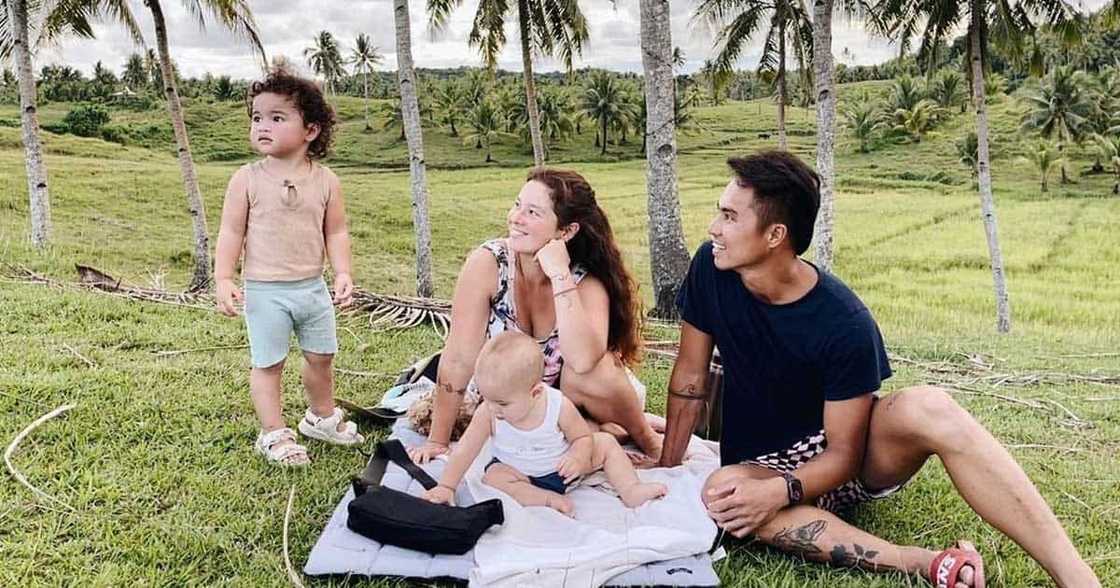 Andi Eigenmann, natawa sa reaksyon ni Lilo sa mga amorsekong kumapit sa shorts niya habang nasa picnic sila