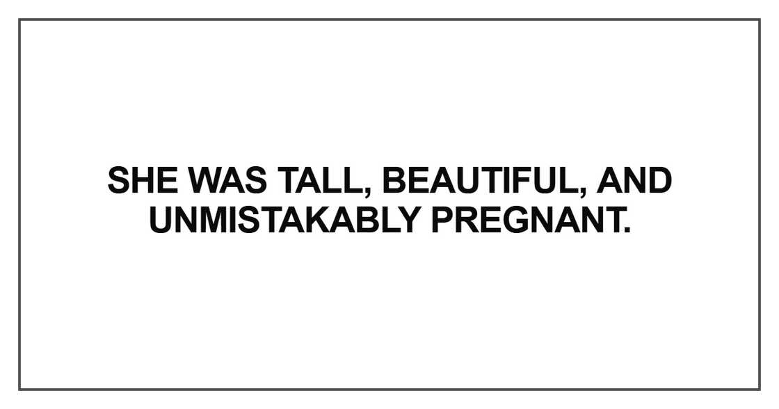 She was tall, beautiful She was tall, beautiful