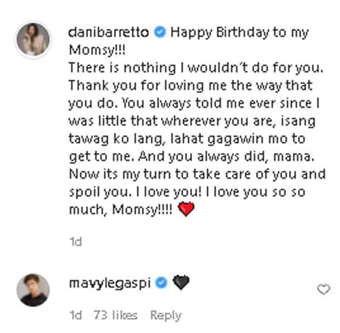 Dani Barretto, ipinakita ang pagmamahal sa lola-Legaspi niya: "thank you for loving me" Dani Barretto, ipinakita ang pagmamahal sa lola-Legaspi niya: "thank you for loving me"