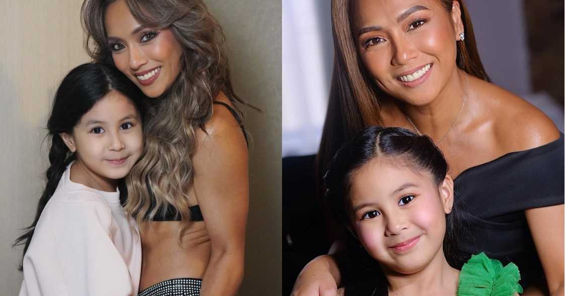 Rochelle Pangilinan with Shiloh Rochelle Pangilinan with Shiloh