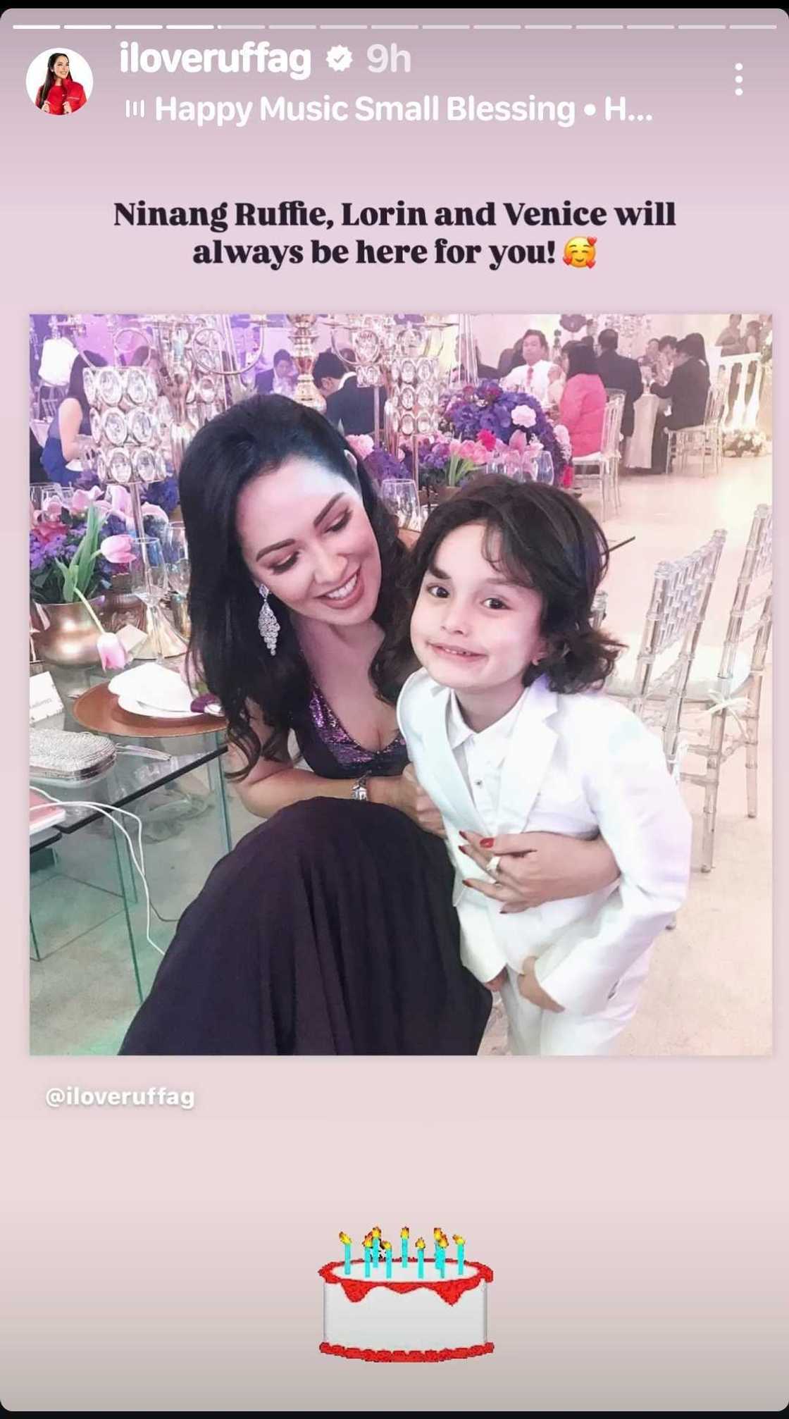 Ruffa Gutierrez, may sweet birthday greetings para kay Zion Ruffa Gutierrez, may sweet birthday greetings para kay Zion