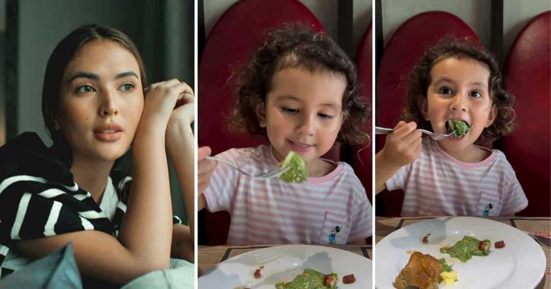 Sofia Andres, ibinida ang video ni Zoe na kumakain ng gulay: "Healthy baby girl" Sofia Andres, ibinida ang video ni Zoe na kumakain ng gulay: "Healthy baby girl"