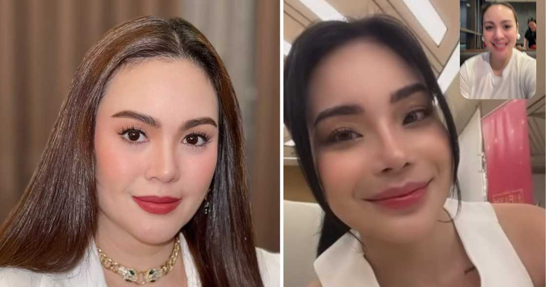 Claudine Barretto shares video call moment with Kitty Duterte (@claubarretto) Claudine Barretto shares video call moment with Kitty Duterte (@claubarretto)