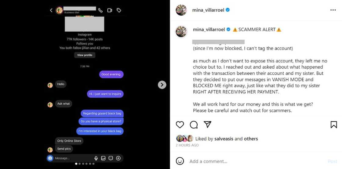 Carmina Villarroel, ipinakita ang convo niya sa nang-scam umano sa kapatid: “My sister deposited 33k” Carmina Villarroel, ipinakita ang convo niya sa nang-scam umano sa kapatid: “My sister deposited 33k”