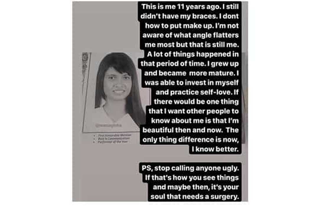 Rabiya Mateo lectures bashers called her ugly in throwback yearbook pic Rabiya Mateo lectures bashers called her ugly in throwback yearbook pic