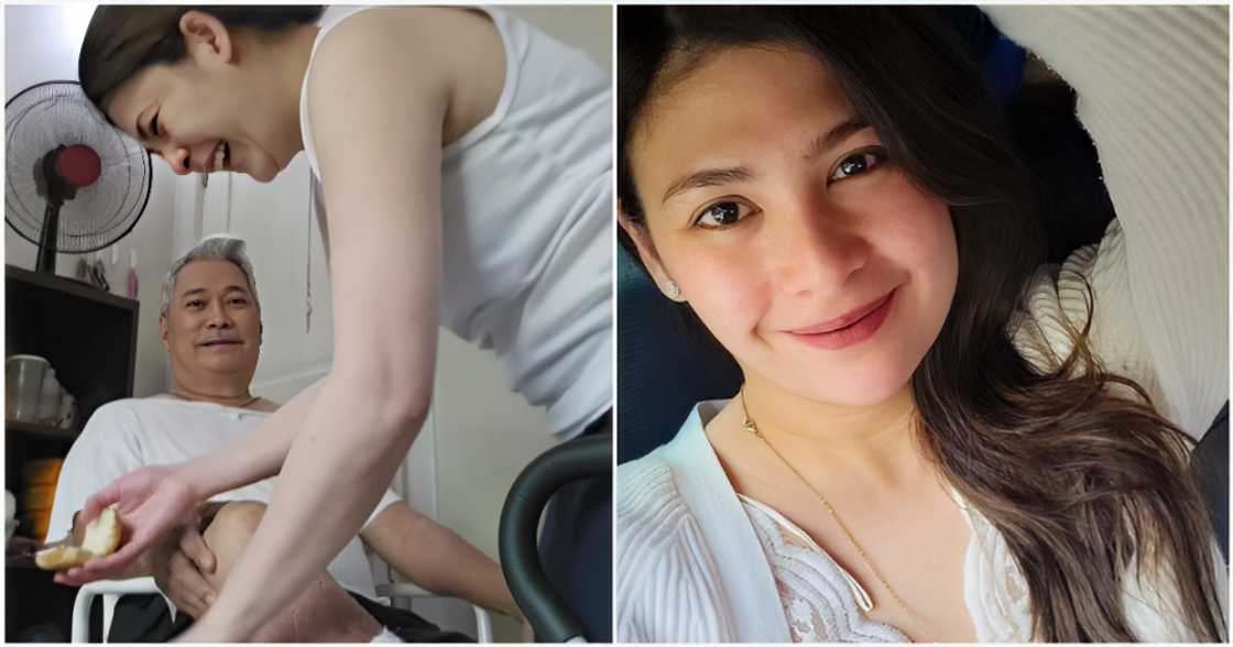 Roxanne Ginoo, alagang-alaga ang amang nagkaroon ng cellulitis