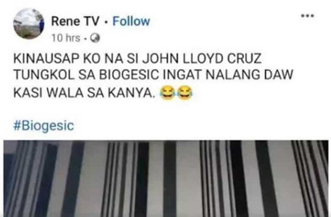 Netizens, humingi na rin ng paracetamol kay John Lloyd Cruz Netizens, humingi na rin ng paracetamol kay John Lloyd Cruz