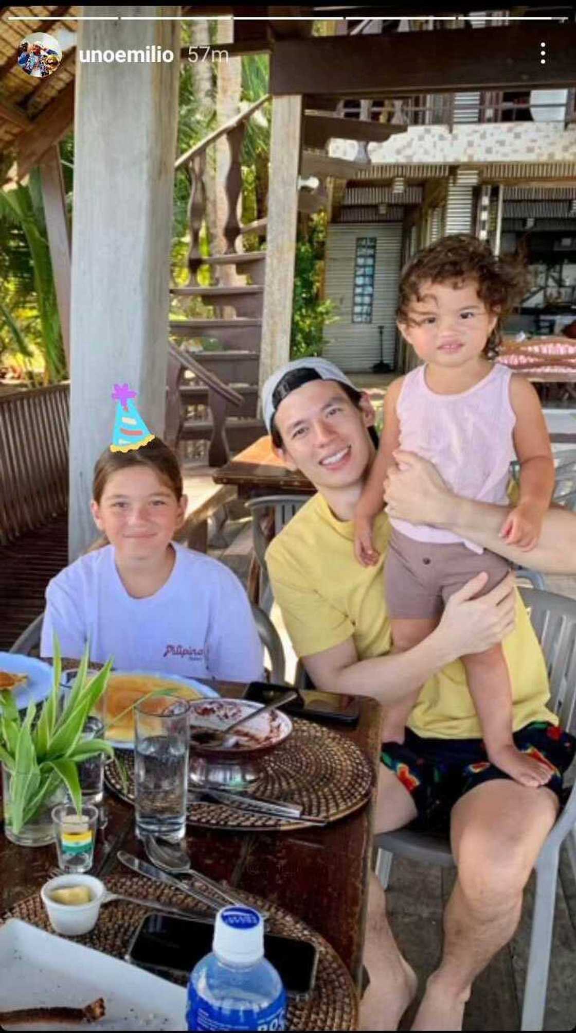 Jake Ejercito, kinagiliwan sa kanyang post kung saan kasama niya ang anak ni Andi na si Lilo