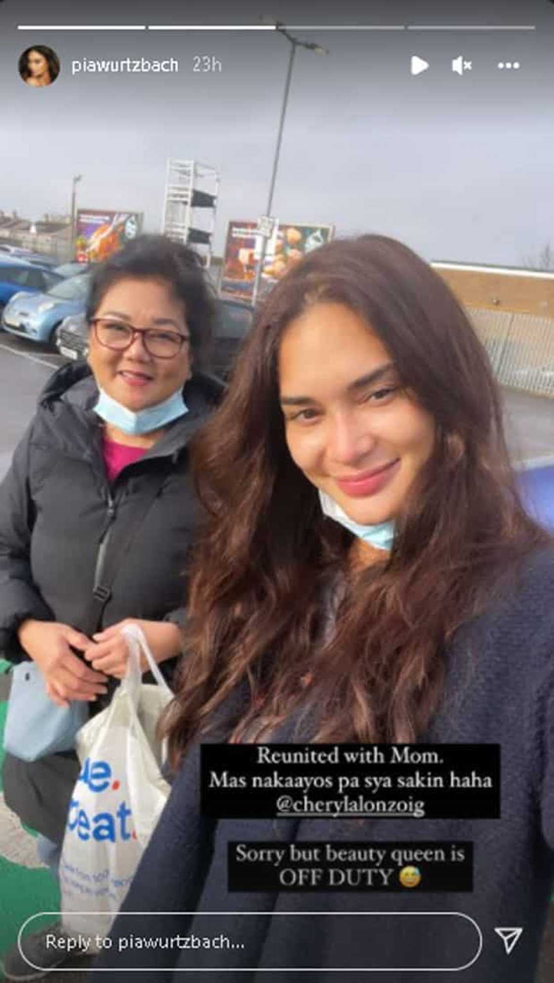 Pia Wurtzbach, nawindang dahil makapag-grochery shopping after a long while