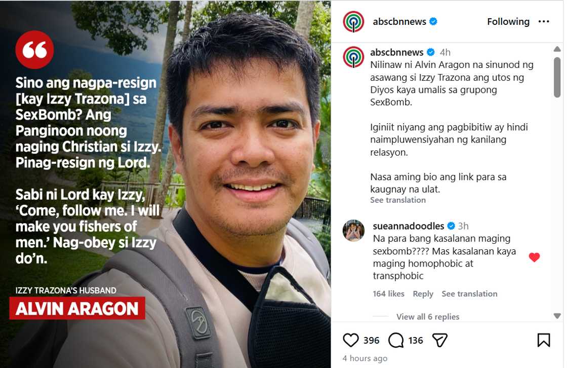 Sue Ramirez, nag-react sa pahayag ni Alvin Aragon ukol sa pag-resign ni Izzy Trazona sa SexBomb Sue Ramirez, nag-react sa pahayag ni Alvin Aragon ukol sa pag-resign ni Izzy Trazona sa SexBomb