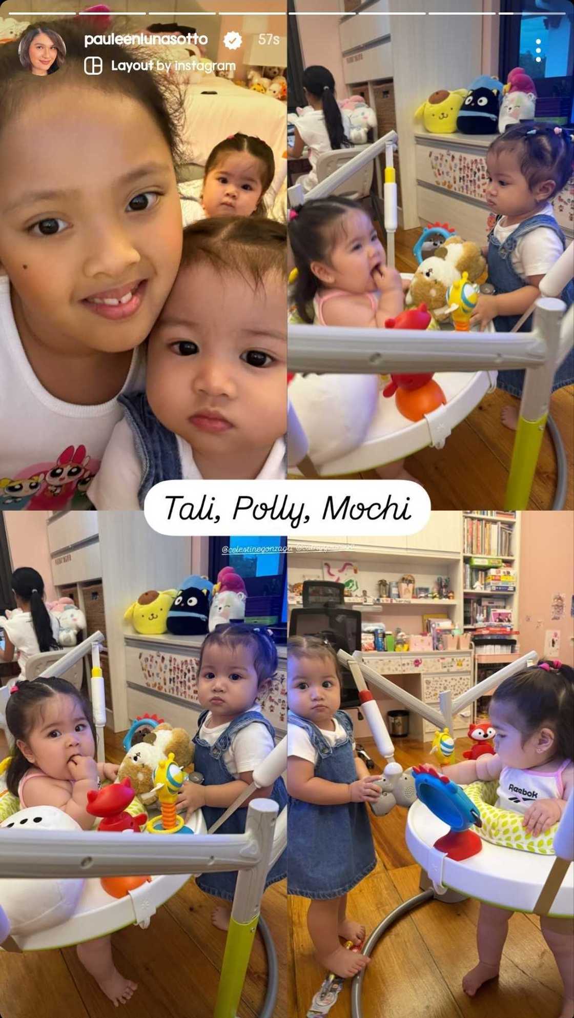 Baby Polly, naka-bonding sina Talitha at Baby Mochi; photos nila, viral Baby Polly, naka-bonding sina Talitha at Baby Mochi; photos nila, viral