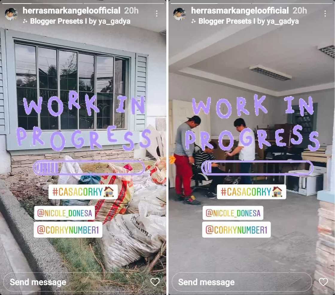 Mark Herras, Nicole Donesa share glimpse of construction of their future home Mark Herras, Nicole Donesa share glimpse of construction of their future home