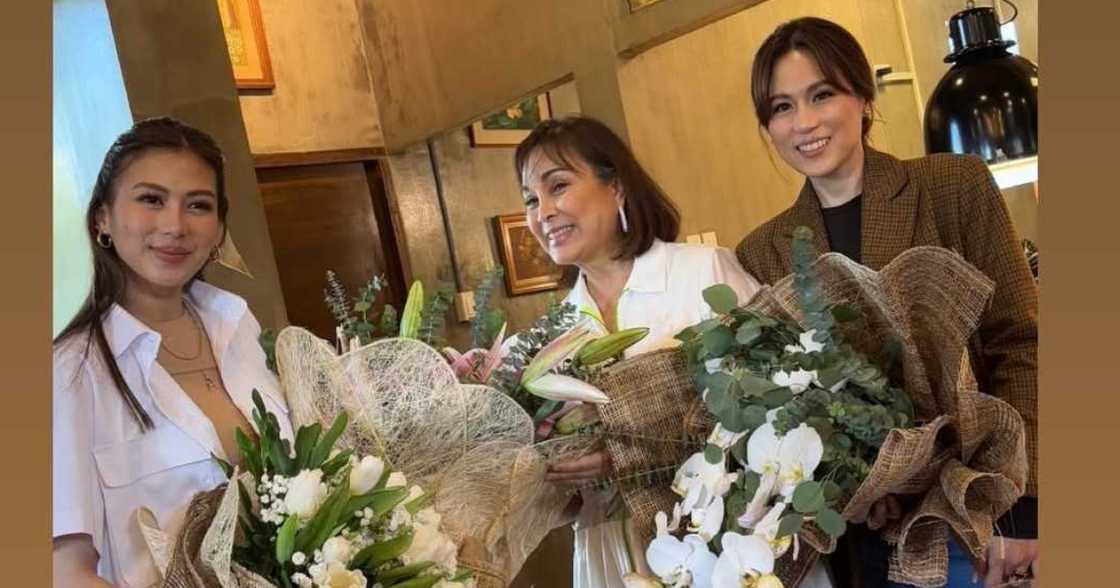 Loren Legarda, nag-host ng birthday lunch para kina Alex, Toni Gonzaga