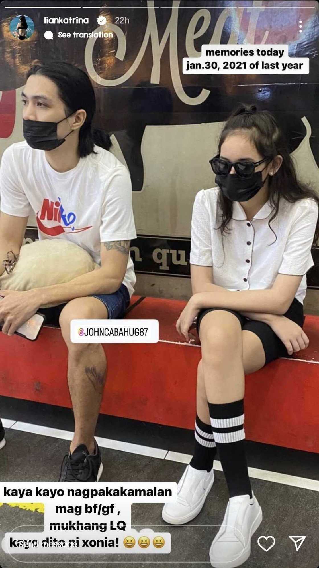 Lian Paz posts candid photo of John Cabahug with her daughter Xonia: "Mukhang LQ"