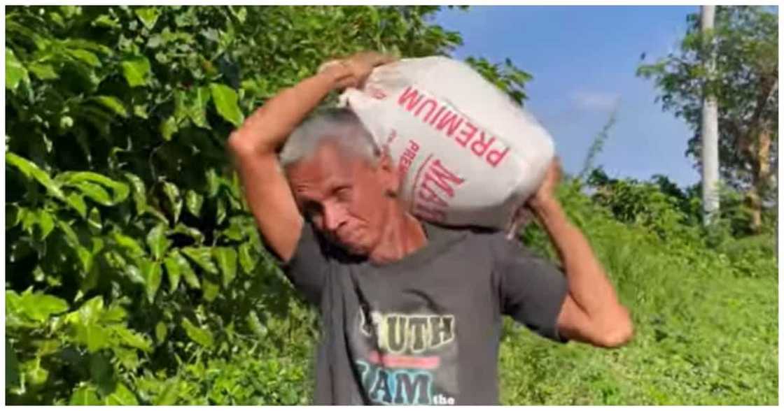Nag-viral na PWD na tindero ng walis, naghahakot ng semento para sa ipinatatayong tindahan Nag-viral na PWD na tindero ng walis, naghahakot ng semento para sa ipinatatayong tindahan
