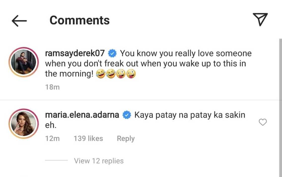 Derek Ramsay posts unfiltered sleeping photo of Ellen Adarna; actress reacts Derek Ramsay posts unfiltered sleeping photo of Ellen Adarna; actress reacts