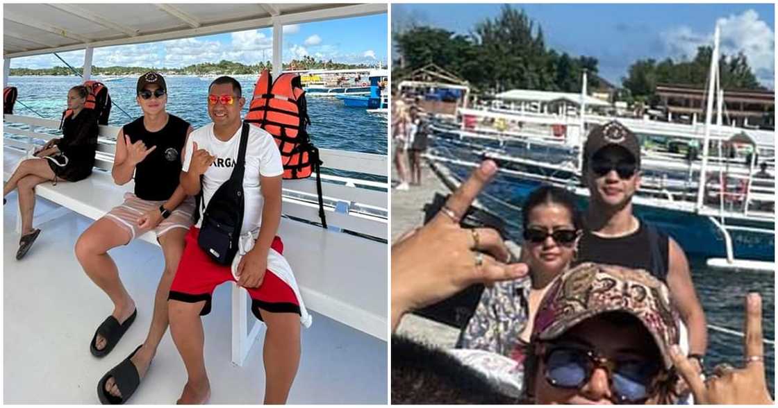 Dominic Roque at Sue Ramirez, namataang magkasama sa island hopping sa Siargao