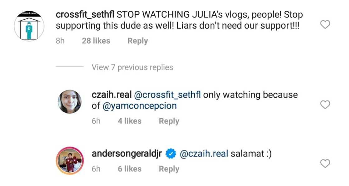 Gerald Anderson reacts to basher asking people to boycott his upcoming teleserye Init Sa Magdamag Gerald Anderson reacts to basher asking people to boycott his upcoming teleserye Init Sa Magdamag