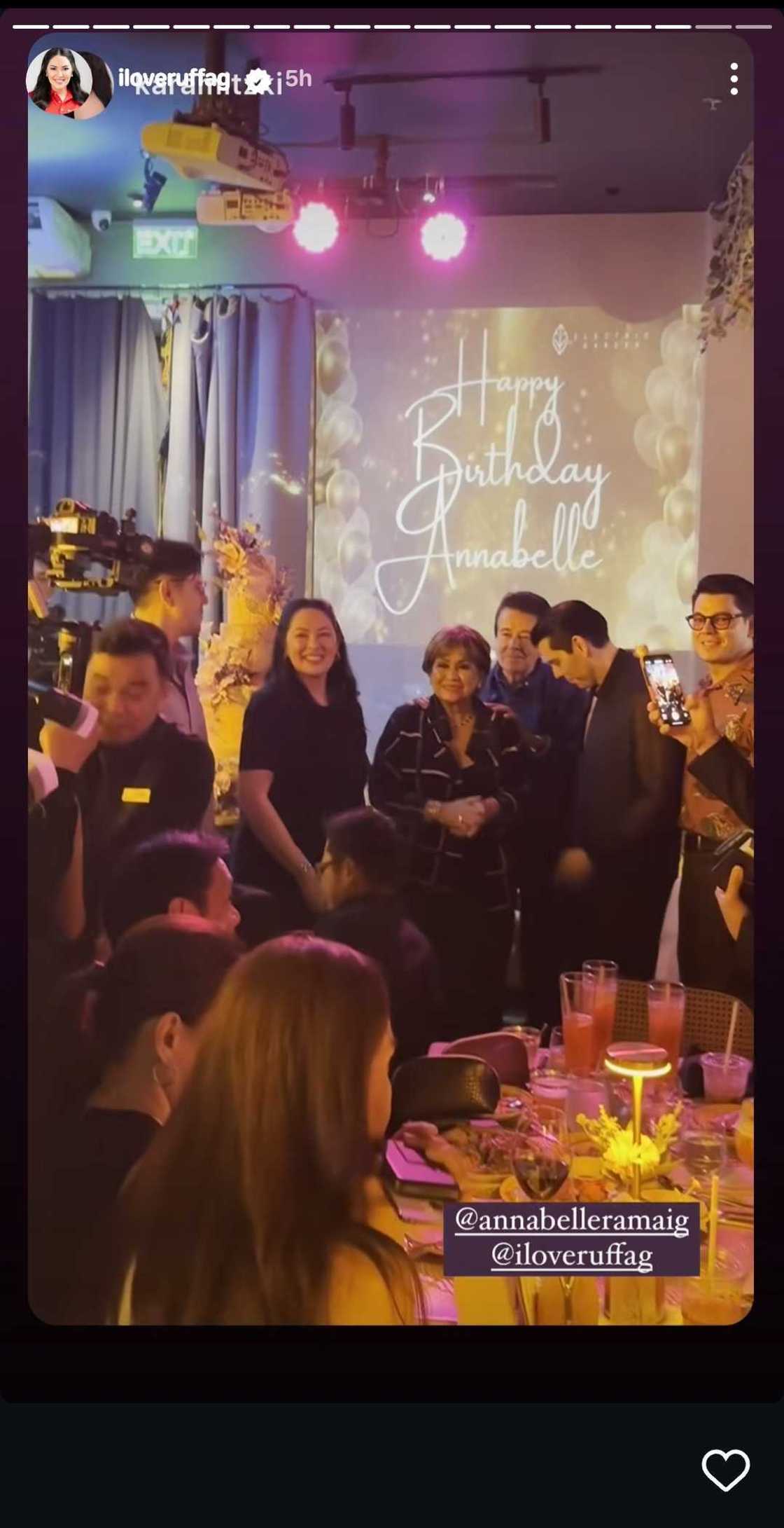 Annabelle Rama, may bonggang birthday party; celebs, spotted Annabelle Rama, may bonggang birthday party; celebs, spotted