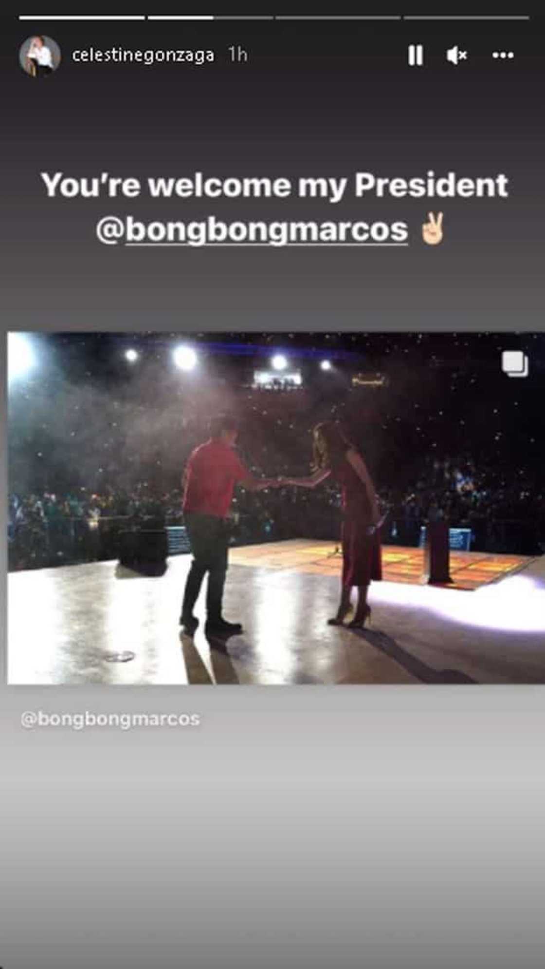 Toni Gonzaga, nag-post ng "you're welcome my President" sa gitna ng mga batikos Toni Gonzaga, nag-post ng "you're welcome my President" sa gitna ng mga batikos