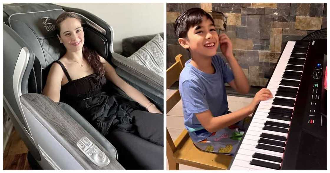 Kristine Hermosa, ibinida ang talento ng kanyang anak na si Kaleb sa pagpa-piano Kristine Hermosa, ibinida ang talento ng kanyang anak na si Kaleb sa pagpa-piano