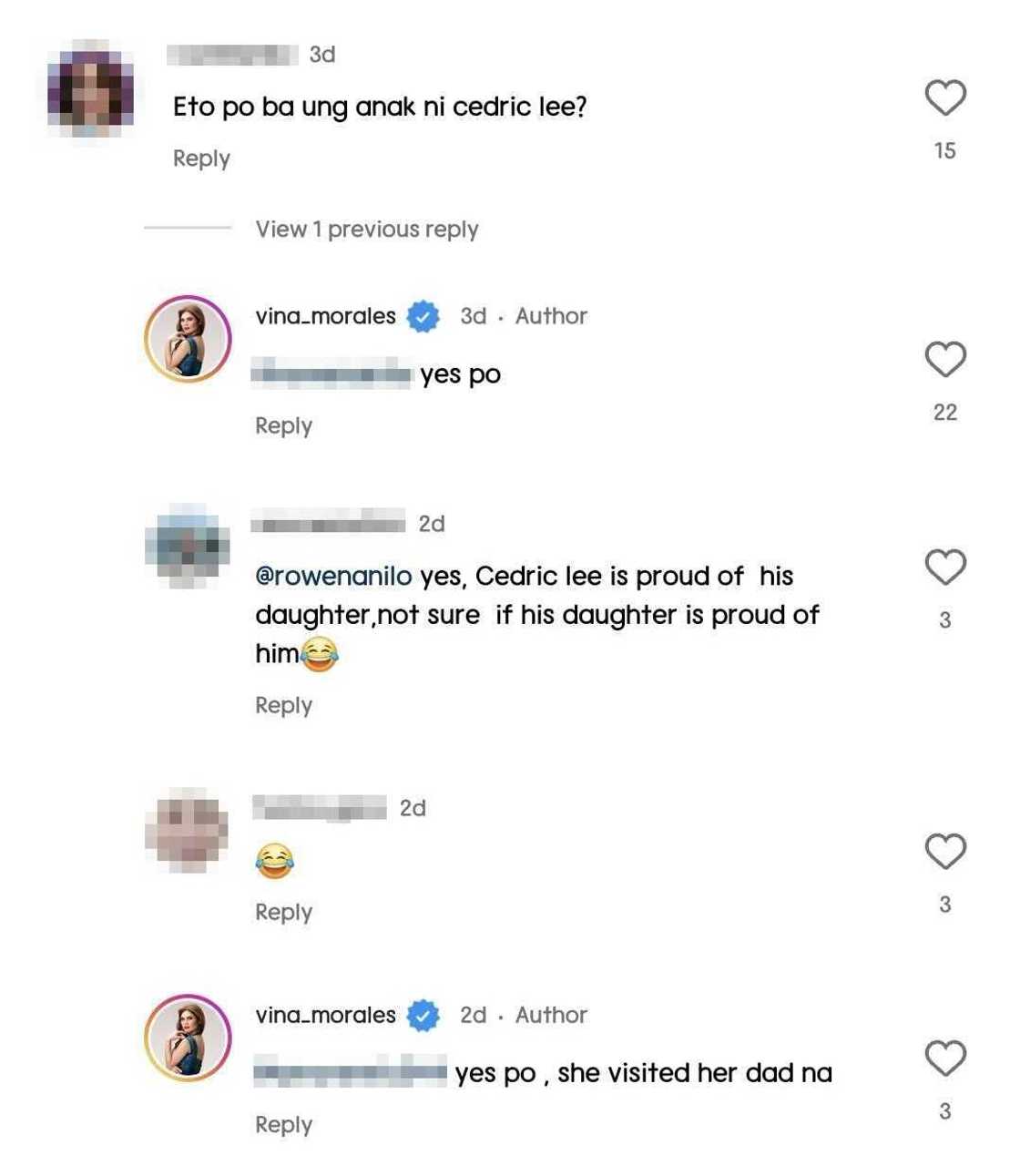 Vina Morales, sinagot ilang mga comments patungkol sa anak nila ni Cedric Lee Vina Morales, sinagot ilang mga comments patungkol sa anak nila ni Cedric Lee