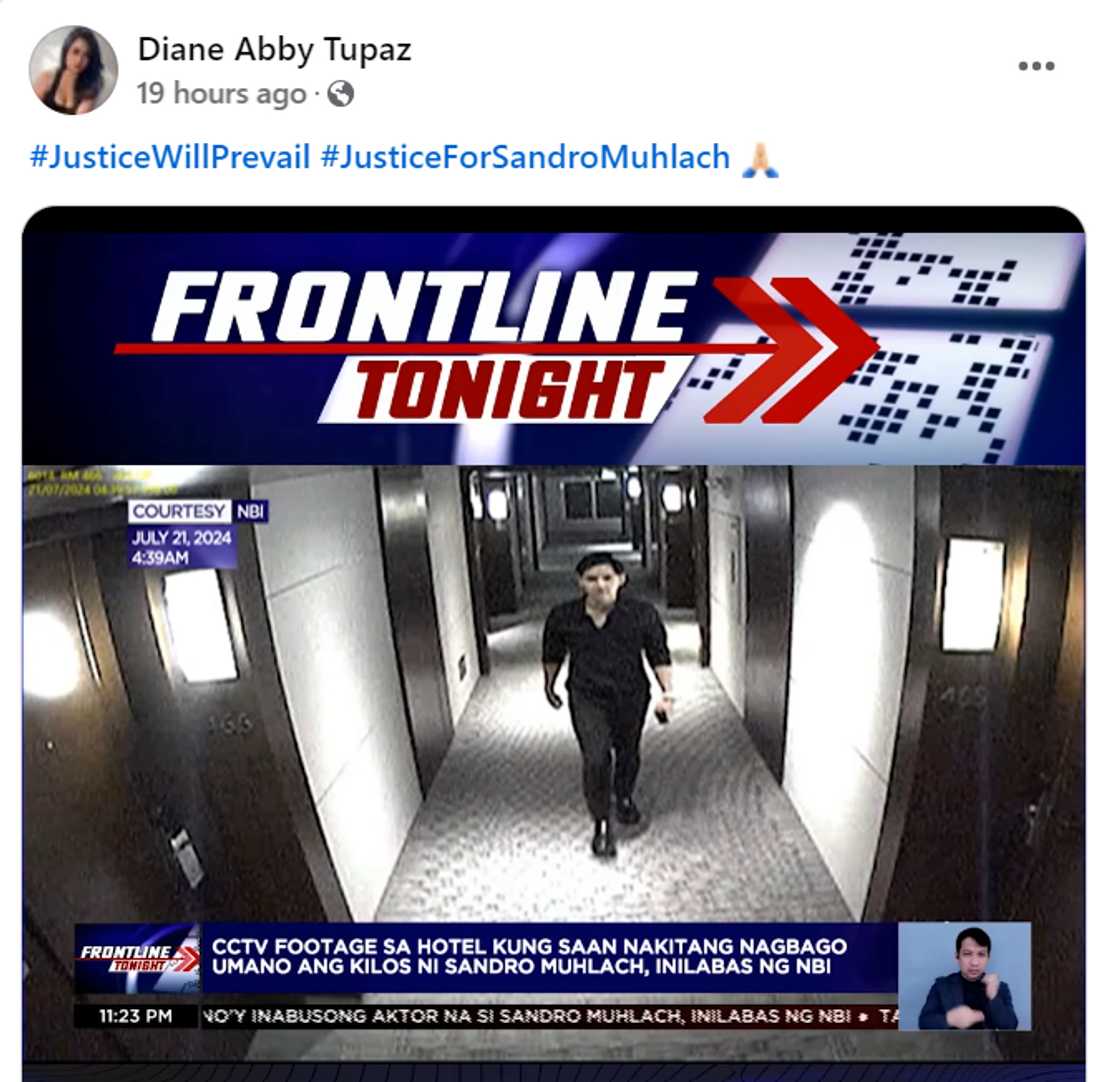 Misis ni Niño Muhlach, nag-react sa mga ulat ukol sa CCTV footage kung saan makikita si Sandro Misis ni Niño Muhlach, nag-react sa mga ulat ukol sa CCTV footage kung saan makikita si Sandro