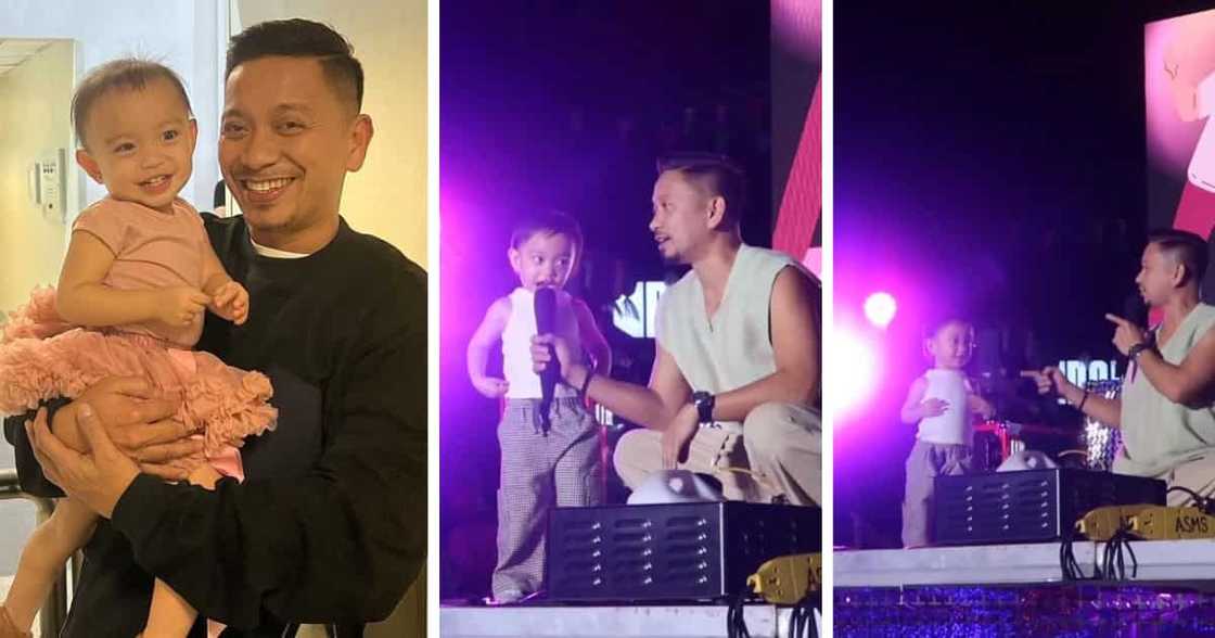 Anak ni Jhong Hilario na si Sarina, kinagiliwan dahil sa “first fiesta performance” niya