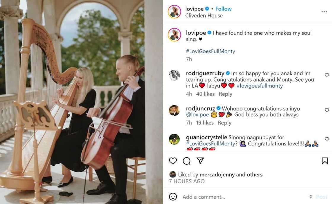 Celebrities, kanya-kanyang reaksyon sa kasal ni Lovi Poe kay Monty Blencowe Celebrities, kanya-kanyang reaksyon sa kasal ni Lovi Poe kay Monty Blencowe