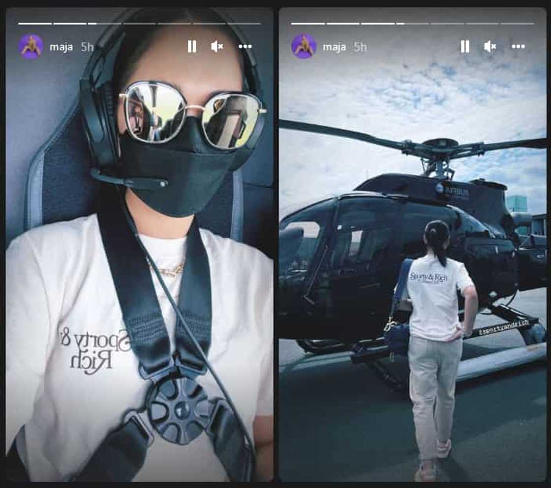 Bonggang sasakyan ni Maja Salvador papunta sa work, ikinawindang ng netizens Bonggang sasakyan ni Maja Salvador papunta sa work, ikinawindang ng netizens