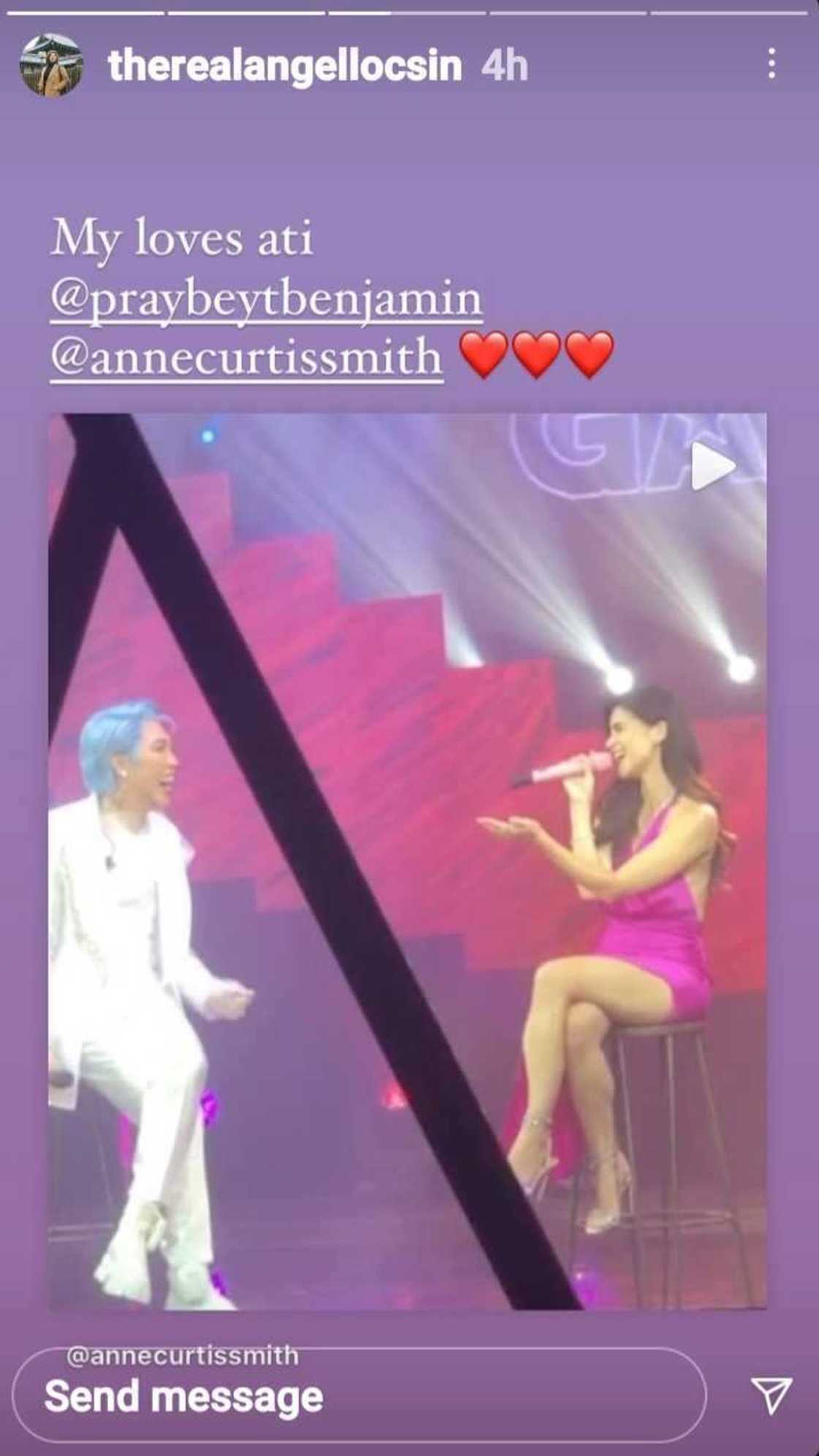 Angel Locsin reacts to Vice Ganda, Anne Curtis’ emotional reunion: “My loves” Angel Locsin reacts to Vice Ganda, Anne Curtis’ emotional reunion: “My loves”