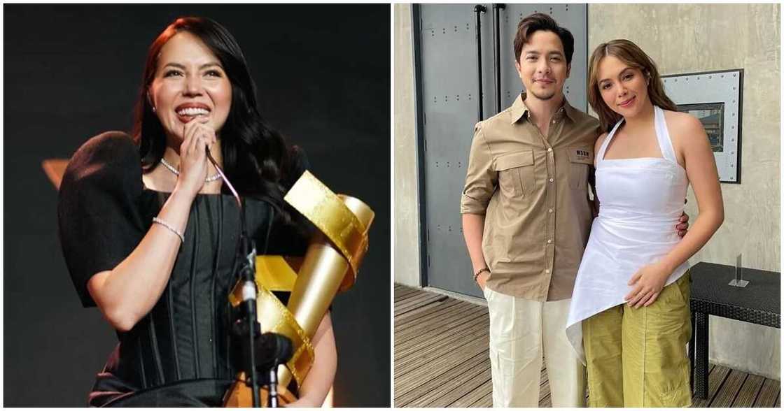 Julia Montes, may mensahe kay Alden Richards matapos manalo sa EDDYS Julia Montes, may mensahe kay Alden Richards matapos manalo sa EDDYS