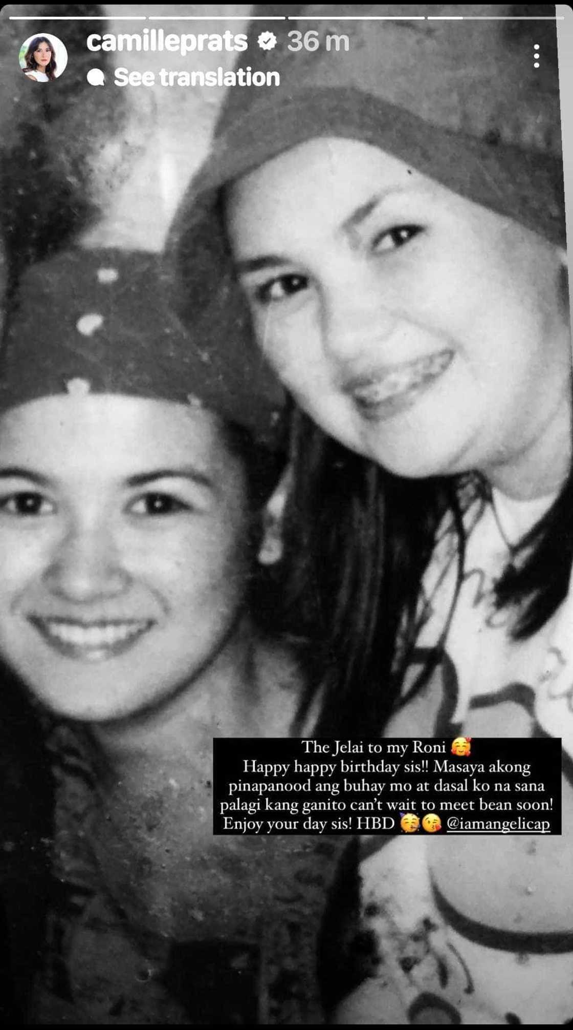 Camille Prats, nag-share ng throwback pics nila ni Angelica Panganiban ngayong kaarawan ni Annge