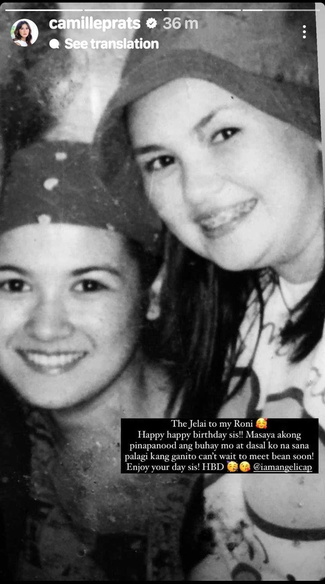 Camille Prats, nag-share ng throwback pics nila ni Angelica Panganiban ngayong kaarawan ni Annge Camille Prats, nag-share ng throwback pics nila ni Angelica Panganiban ngayong kaarawan ni Annge