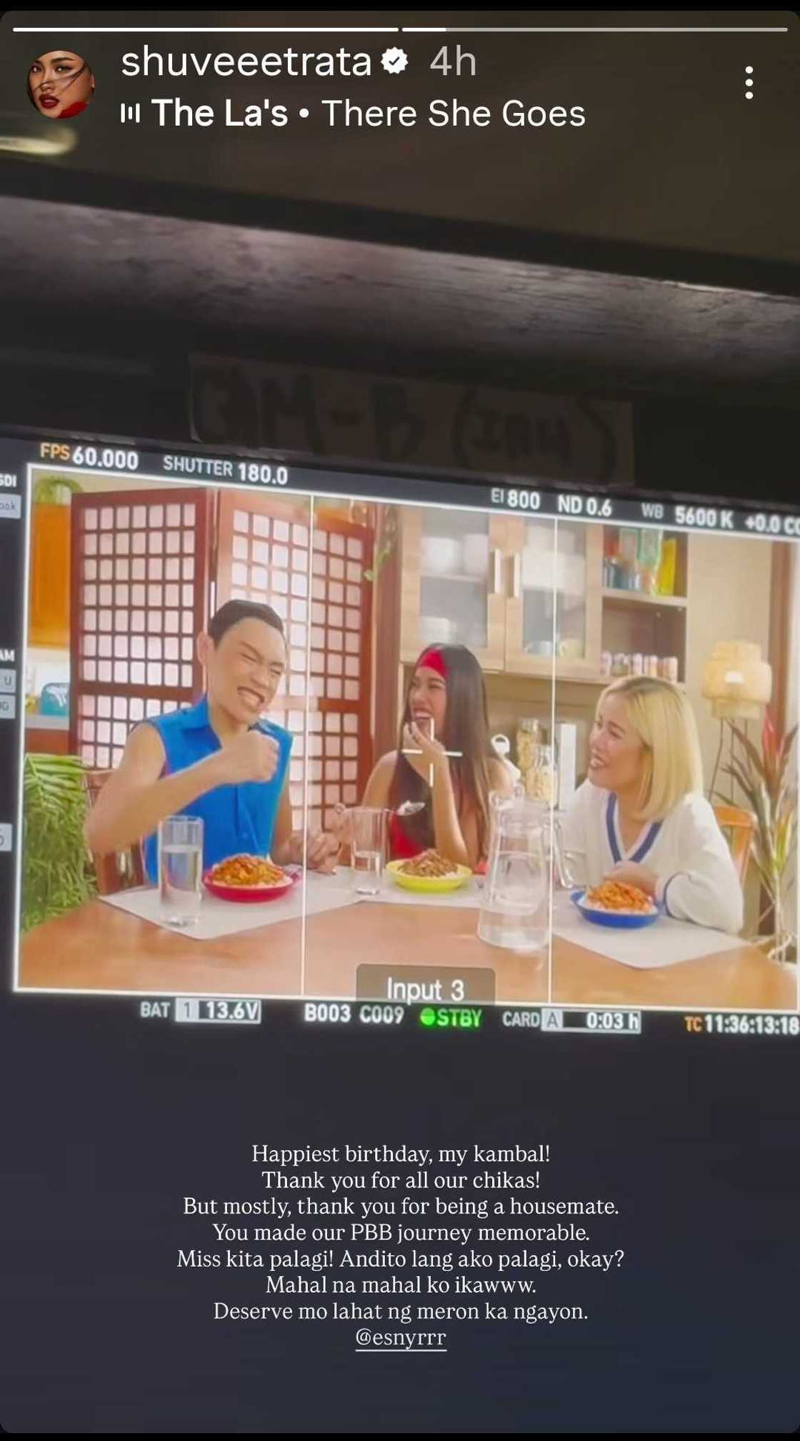 Shuvee Etrata sends warm and heartfelt tribute to Esnyr Ranollo on his special day Shuvee Etrata sends warm and heartfelt tribute to Esnyr Ranollo on his special day