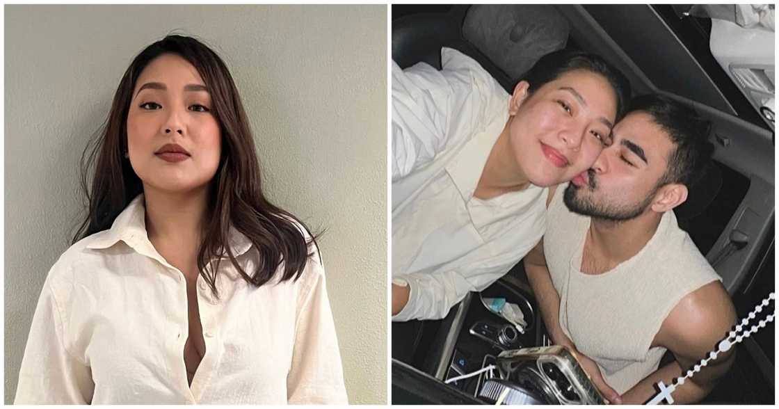 Rita Daniela and Mclaude Guadaña write sweet notes for one another in series of photos
