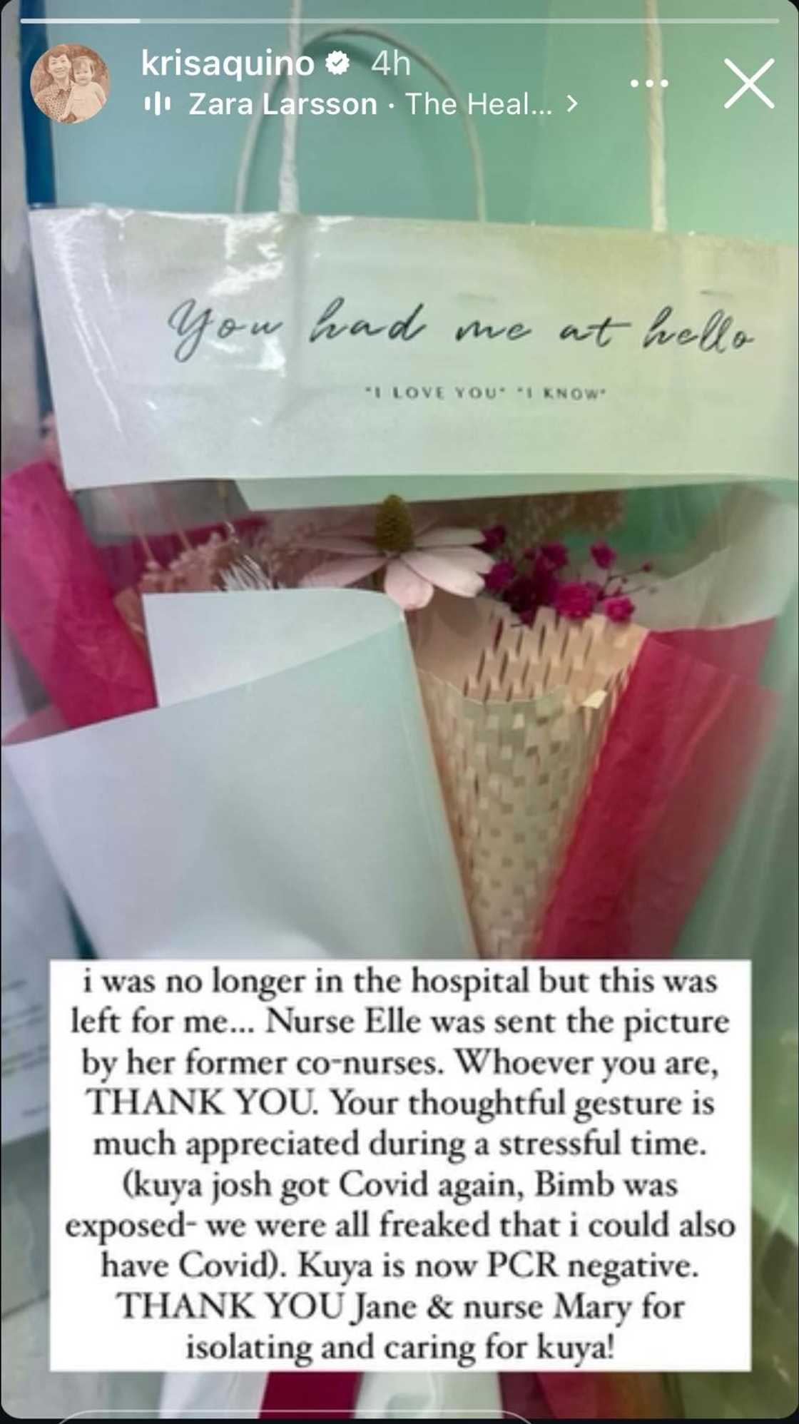 Kris Aquino, nagka-COVID scare: "Kuya Josh got Covid again" Kris Aquino, nagka-COVID scare: "Kuya Josh got Covid again"