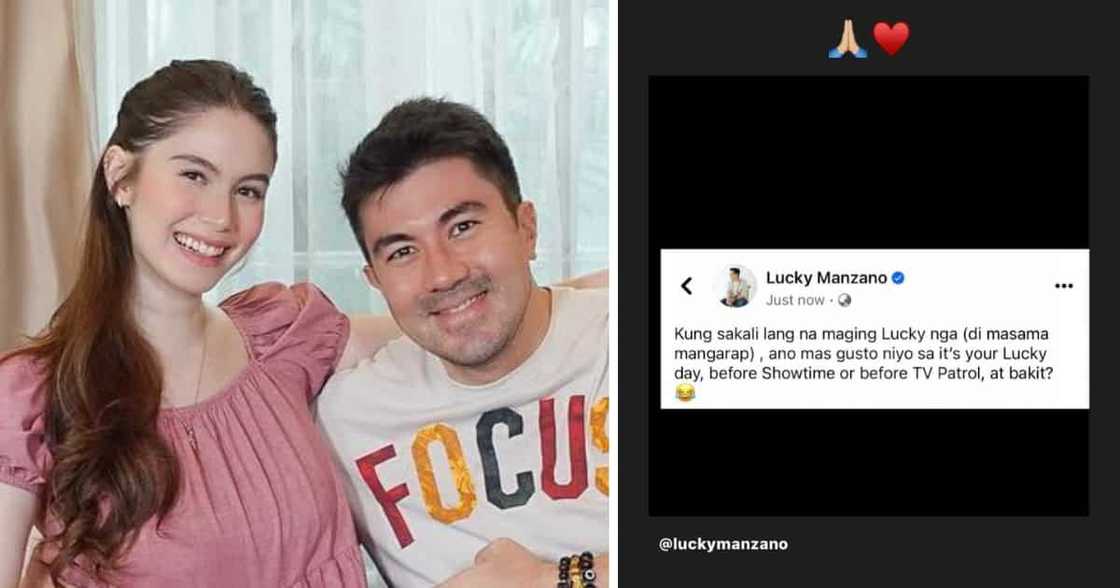 Jessy Mendiola, nagpahayag ng suporta sa post ni Luis Manzano ukol sa 'It's Your Lucky Day'