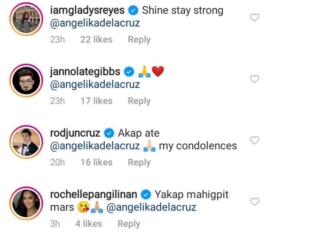 ABS-CBN & GMA-7 celebs react to the death of Mika and Angelika dela Cruz’s dad ABS-CBN & GMA-7 celebs react to the death of Mika and Angelika dela Cruz’s dad