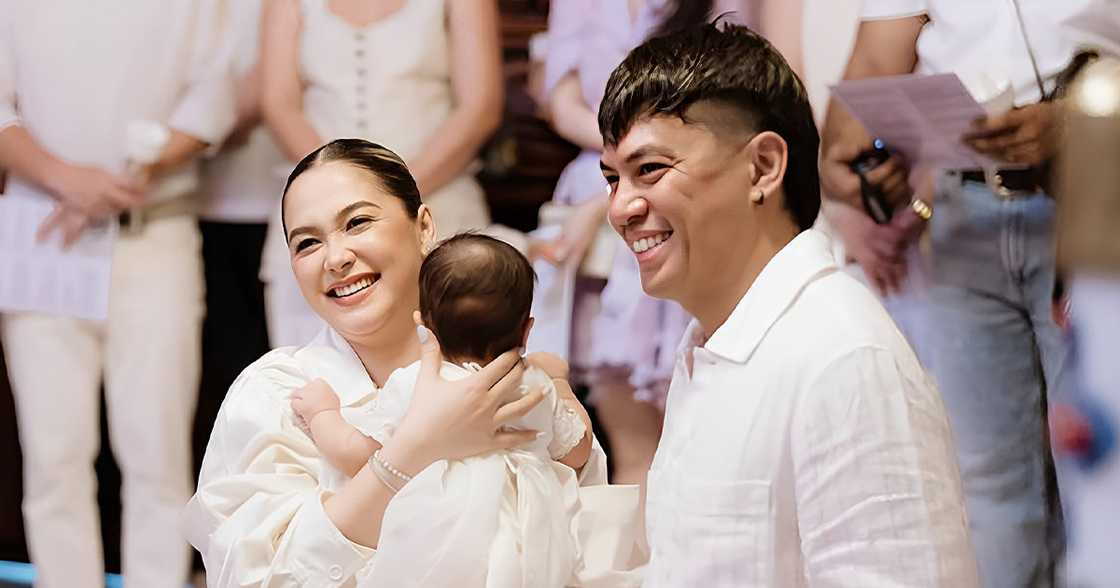 Maja Salvador and Rambo Nuñez share pics from Maria's first swimming day Maja Salvador and Rambo Nuñez share pics from Maria's first swimming day