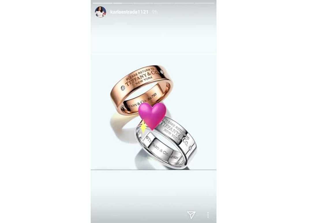 Karla Estrada’s recent post fuels rumor that Kathryn & Daniel are already ‘engaged’ Karla Estrada’s recent post fuels rumor that Kathryn & Daniel are already ‘engaged’