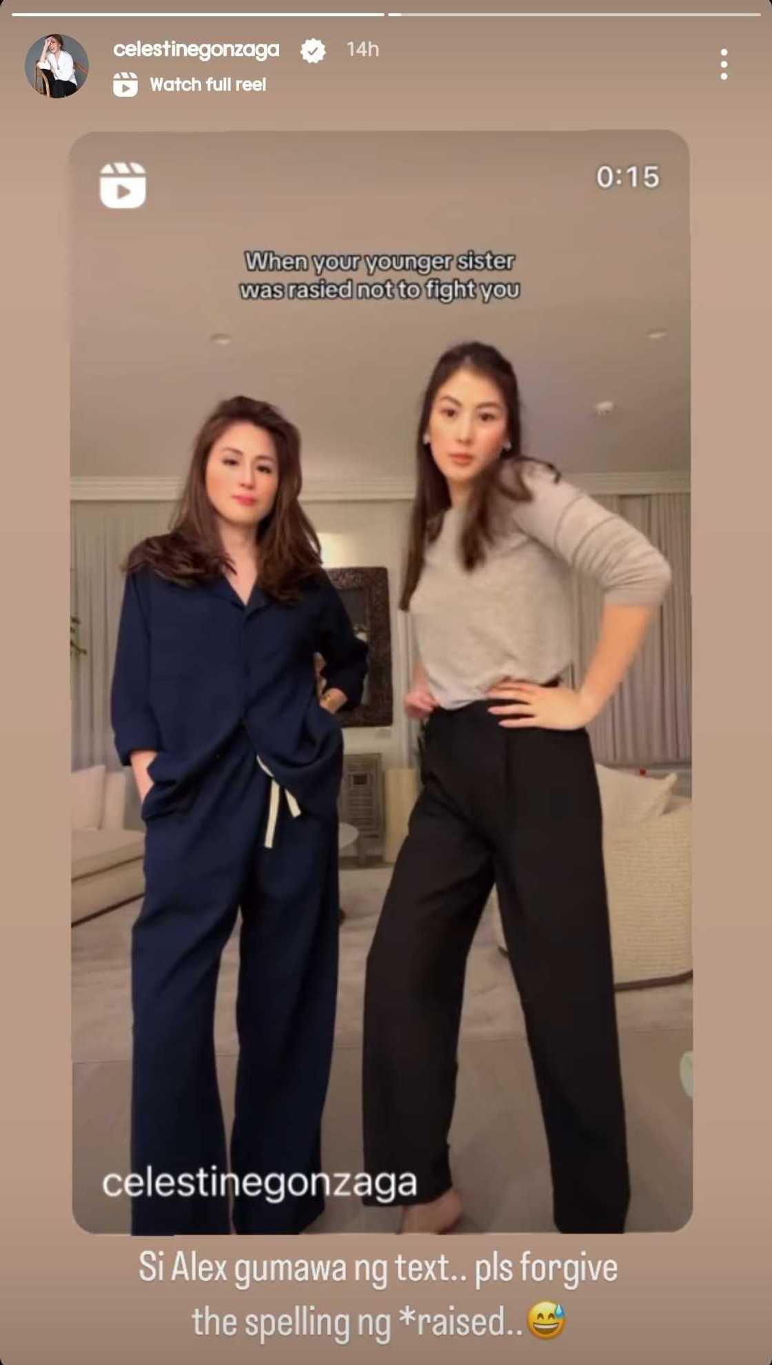 Toni Gonzaga, may napuna sa reel nila ni Alex; humingi ng paumanhin sa typo Toni Gonzaga, may napuna sa reel nila ni Alex; humingi ng paumanhin sa typo