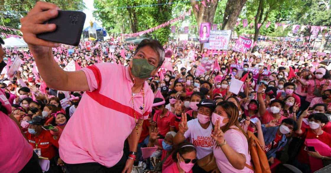 Sen. Kiko Pangilinan, nagpasalamat sa mainit na pagtanggap ng isang barangay sa QC kina Kakie at Miguel