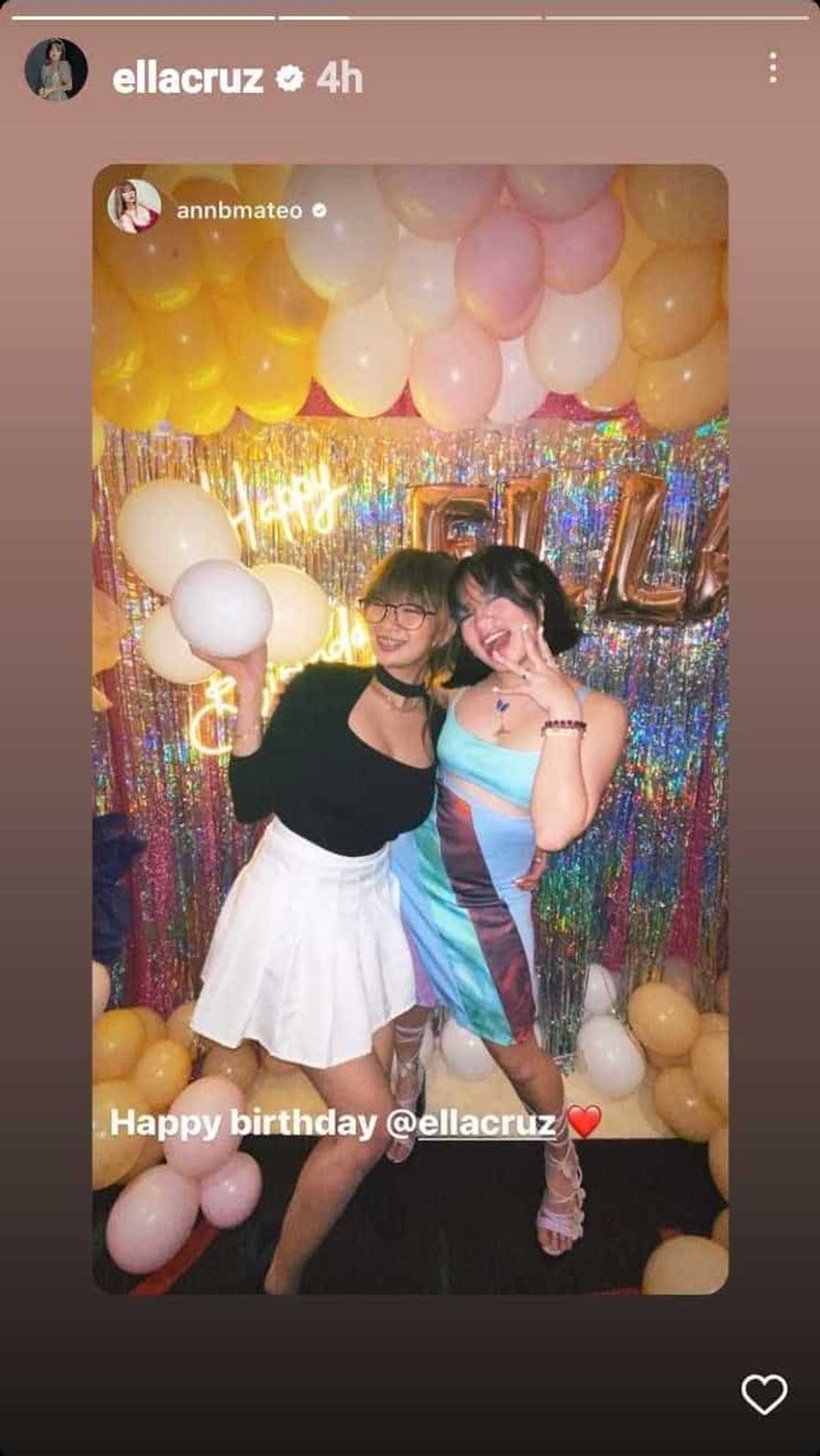 Glimpse of Ella Cruz’s birthday party goes viral; netizens greet the actress Glimpse of Ella Cruz’s birthday party goes viral; netizens greet the actress