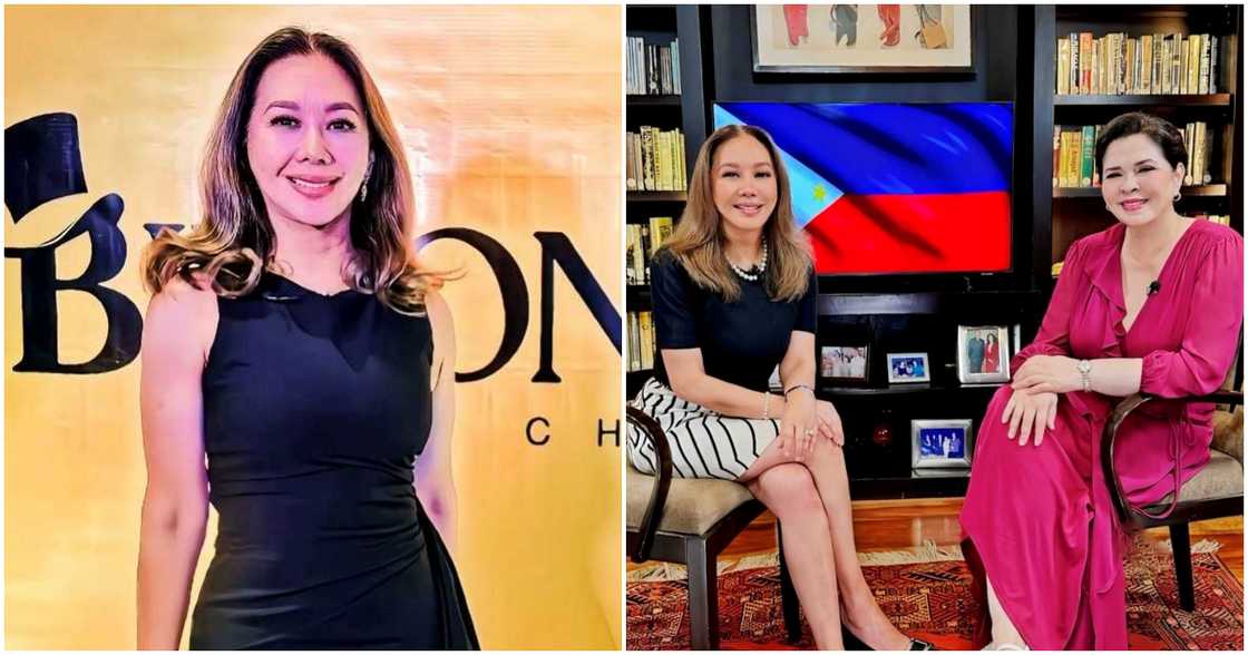 Korina Sanchez, aminadong na-starstruck sa batikang aktres na si Hilda Koronel