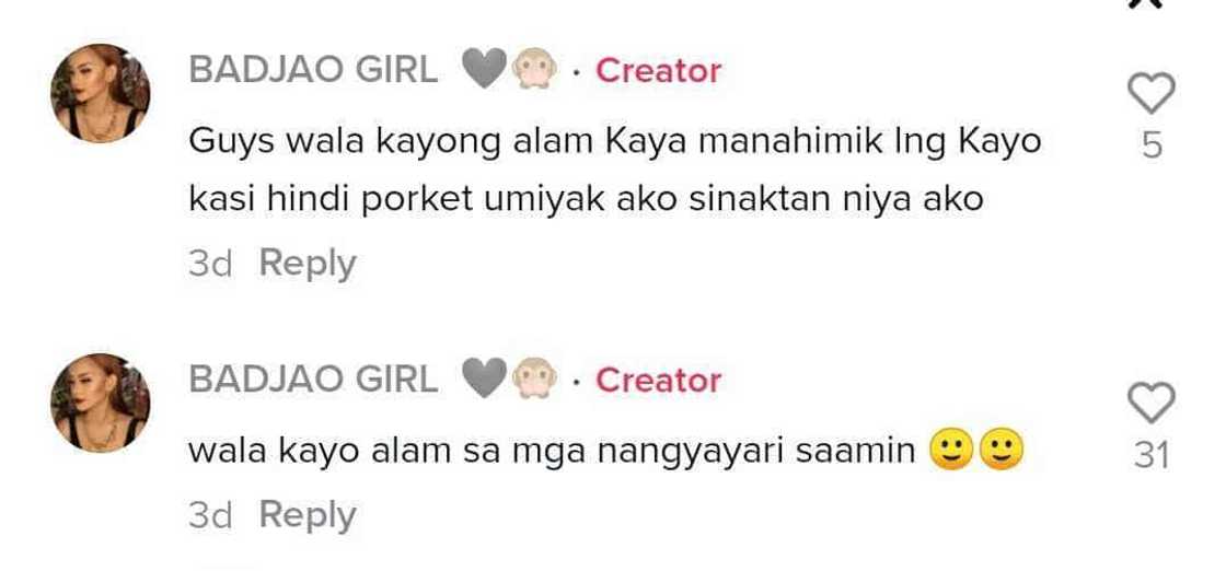 'Badjao Girl' Rita Gaviola, pinagtanggol sa bashers ang lalaking kasama niya sa TitTok videos 'Badjao Girl' Rita Gaviola, pinagtanggol sa bashers ang lalaking kasama niya sa TitTok videos