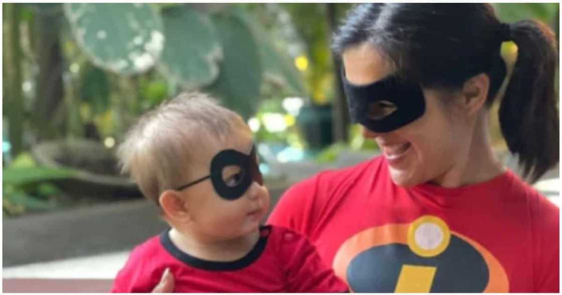 Alice Dixson, isinapubliko na ang super cute na mukha ng kanyang baby girl Alice Dixson, isinapubliko na ang super cute na mukha ng kanyang baby girl