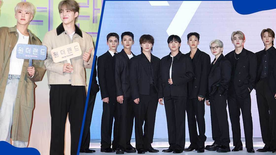 SEVENTEEN members in Korea