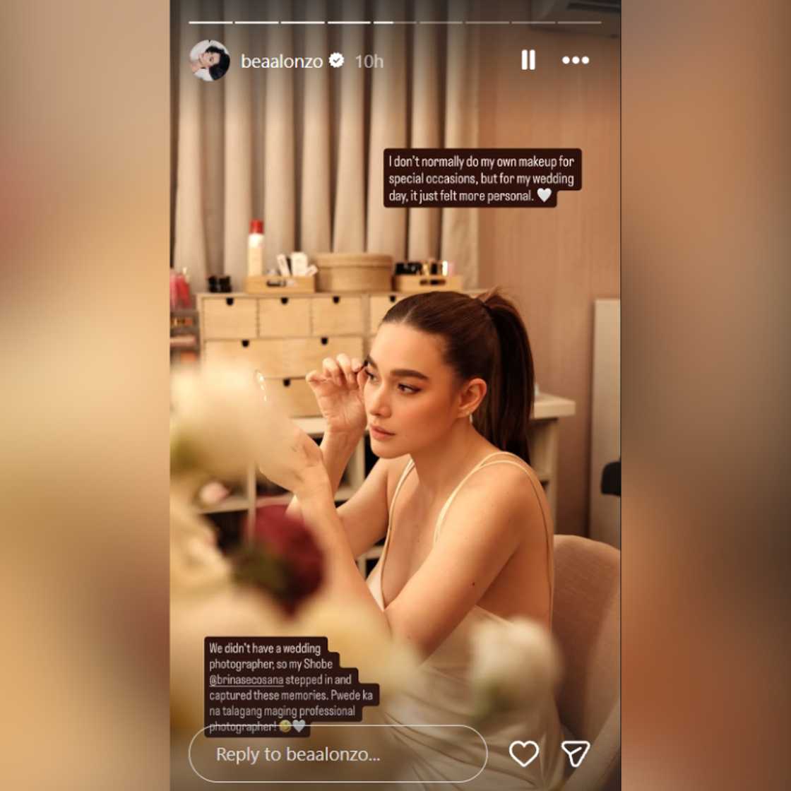 Bea Alonzo, kakaibang desisyon ang ginawa sa mismong kasal na hinangaan ng marami Bea Alonzo, kakaibang desisyon ang ginawa sa mismong kasal na hinangaan ng marami